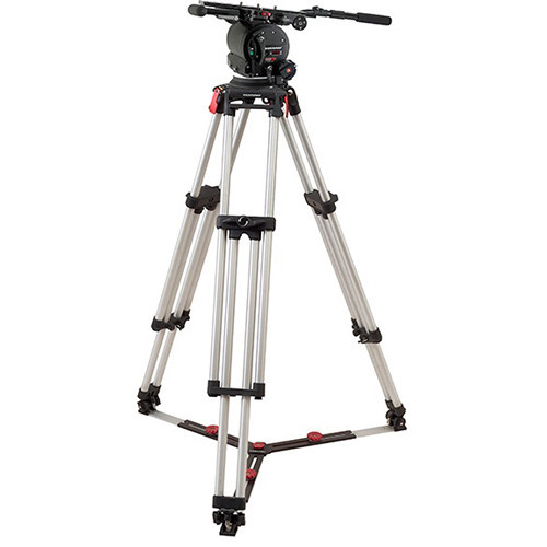 OConnor 120EX Fluid Head & Cine HD Mitchell Top Tripod with Ground Spreader C120EX-CINEM-F