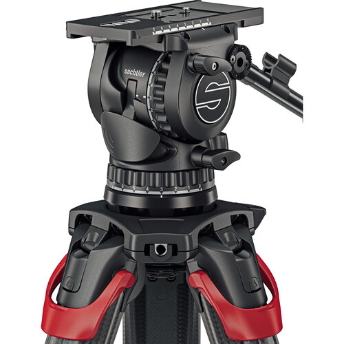 Sachtler aktiv12T Touch & Go Fluid Head with SpeedLevel & 7-Step Drag (100mm) S2074T
