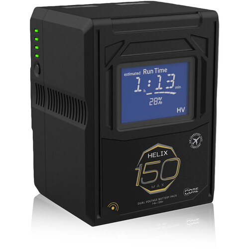 Core SWX Helix Max 147Wh Lithium-Ion Dual-Voltage Battery (Gold Mount) HLX-150MXAG