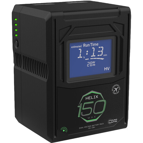 Core SWX Helix Max 147Wh Lithium-Ion Dual-Voltage Battery (V-Mount) HLX-150MXS