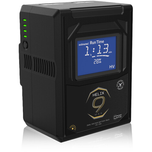 Core SWX Helix Max 98Wh Lithium-Ion Dual-Voltage Battery (Gold Mount) HLX-9MXAG