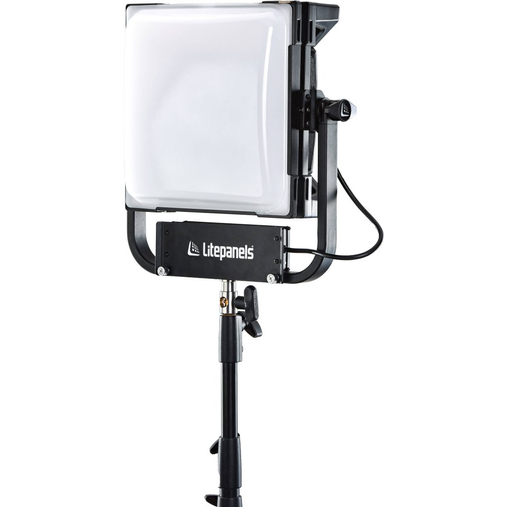 Litepanels Gemini 1 x 1 RGBWW LED Hard Panel (Pole-Operated Yoke, US Power Cord) 945-2311