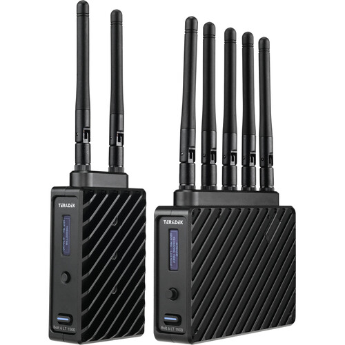 Teradek Bolt 6 LT 1500 3G-SDI/HDMI Wireless RX/TX Deluxe Kit (Gold Mount) 10-2270-G