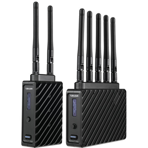 Teradek Bolt 6 LT 1500 3G-SDI/HDMI Wireless RX/TX Deluxe Kit (V-Mount) 10-2270-V