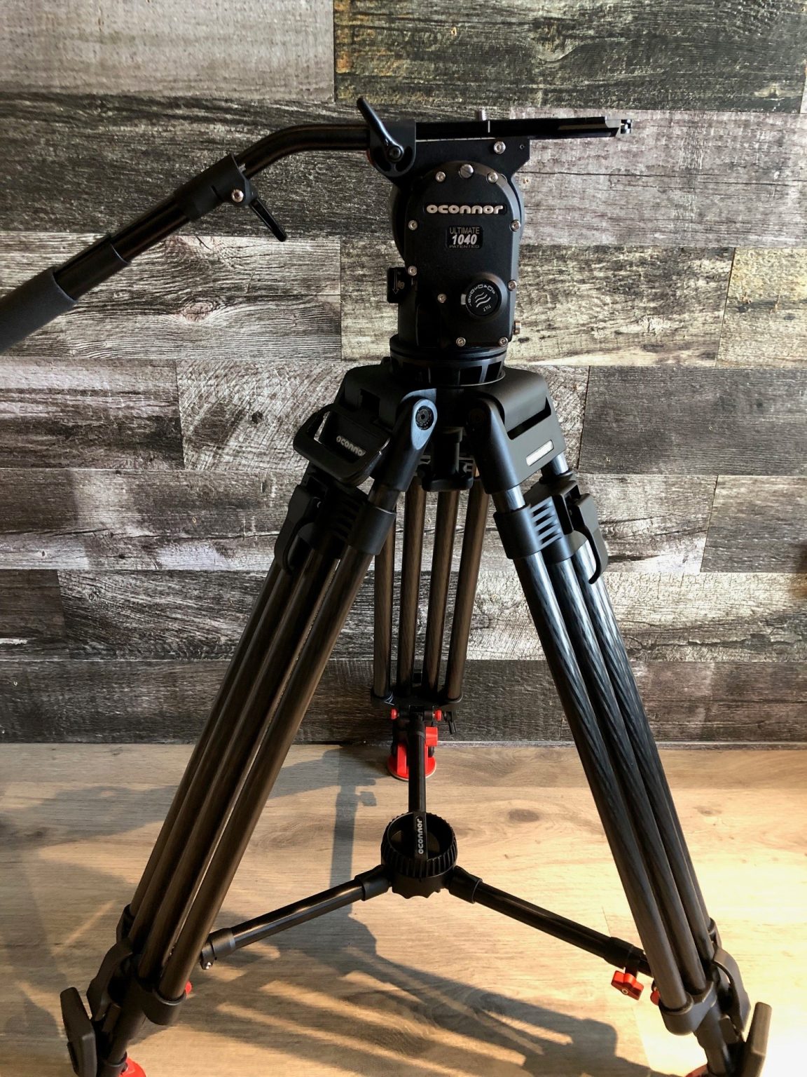 OConnor Tripod System 1040 Fluid Head C1265-0001 with 30L Heavy Duty Carbon Fiber Tripod C1251-0001