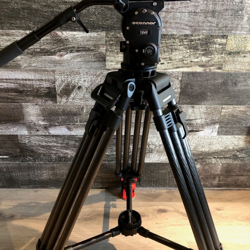 OConnor Tripod System 1040 Fluid Head C1265-0001 with 30L Heavy Duty Carbon Fiber Tripod C1251-0001