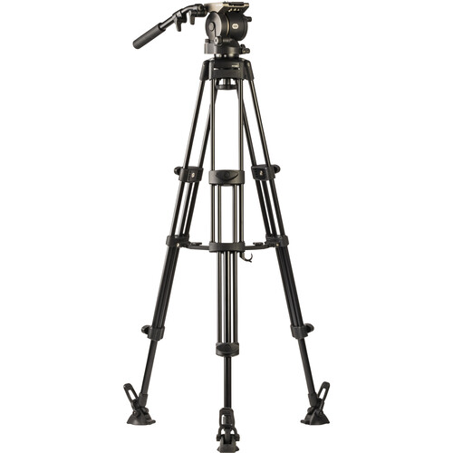 Libec HS-250M Tripod System with H25 Head, Mid-Level Spreader, Rubber Feet & Case HS-250M
