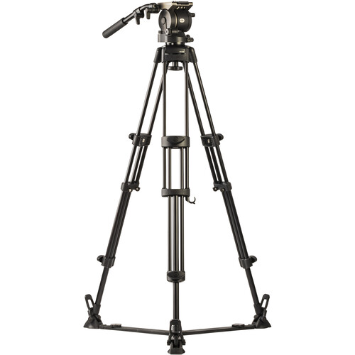 Libec HS-350 Tripod System with H35 Head, Ground Spreader & Case HS-350