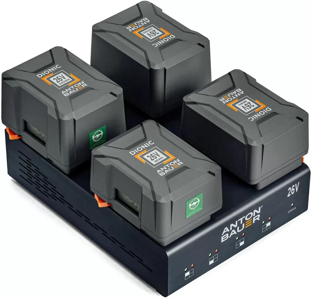 Anton Bauer ARRI ALEXA35 98Wh starter kit 26V, 98Wh Battery  GM 26VLP4, ALEXA35 plate,sharkfin 8275-0168