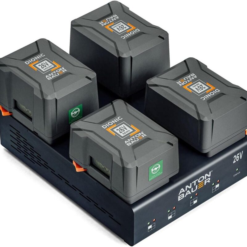 Anton Bauer ARRI ALEXA35 98Wh starter kit 26V, 98Wh Battery  GM 26VLP4, ALEXA35 plate,sharkfin 8275-0168