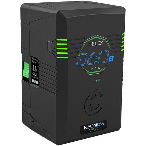 Core SWX Helix Max 360 Lithium-Ion Dual-Voltage Battery (367Wh, B-Mount) HLX-360MXB