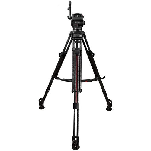 Cartoni Focus 12 Fluid Head with 2-Stage Carbon Fiber Smart-Stop SDS Tripod System SDS12-CXM