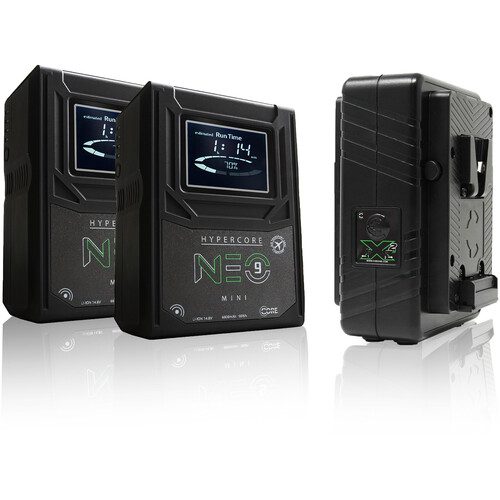 Core SWX Hypercore NEO 9 2-Battery Kit with Mini Dual Travel Charger (V-Mount) NEO9SK