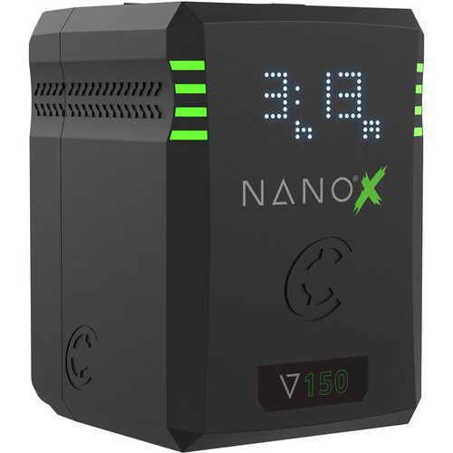 Core SWX 4 x NANOX V150Wh Batteries + Fleet Q4 Quad Charger Kit (V-Mount)