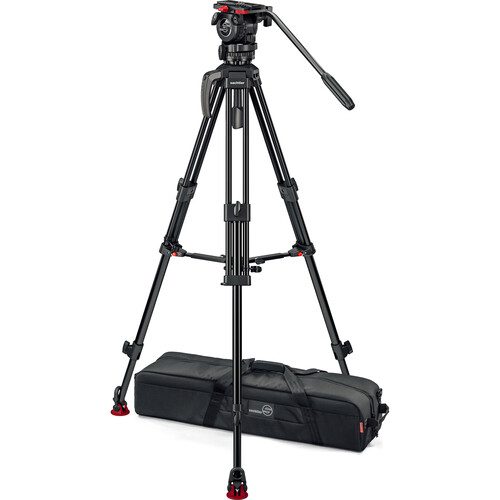 Sachtler 75/2 Mark II Aluminum Tripod System with FSB 4 Fluid Head & Mid-Level Spreader 0383A
