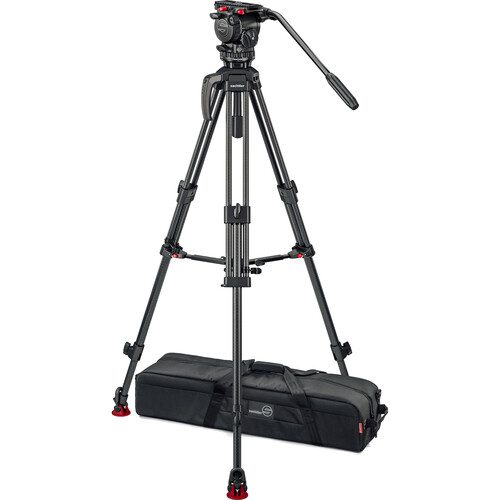 Sachtler 75/2 Mark II Carbon Fiber Tripod System with FSB 6 MK II Fluid Head & Mid-Level Spreader 0483C