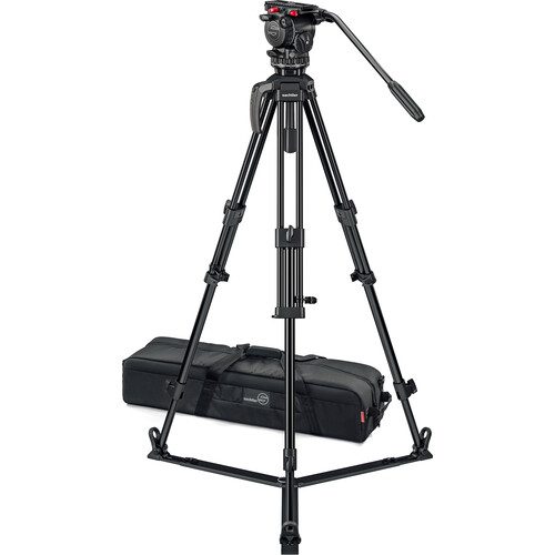 Sachtler 75/2 Mark II Aluminum Tripod System with FSB 8 MK II Fluid Head & Ground Spreader 0781A