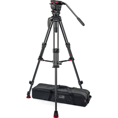 Sachtler 75/2 Mark II Carbon Fiber Tripod System with FSB 8 MK II Fluid Head & Mid-Level Spreader 0783C