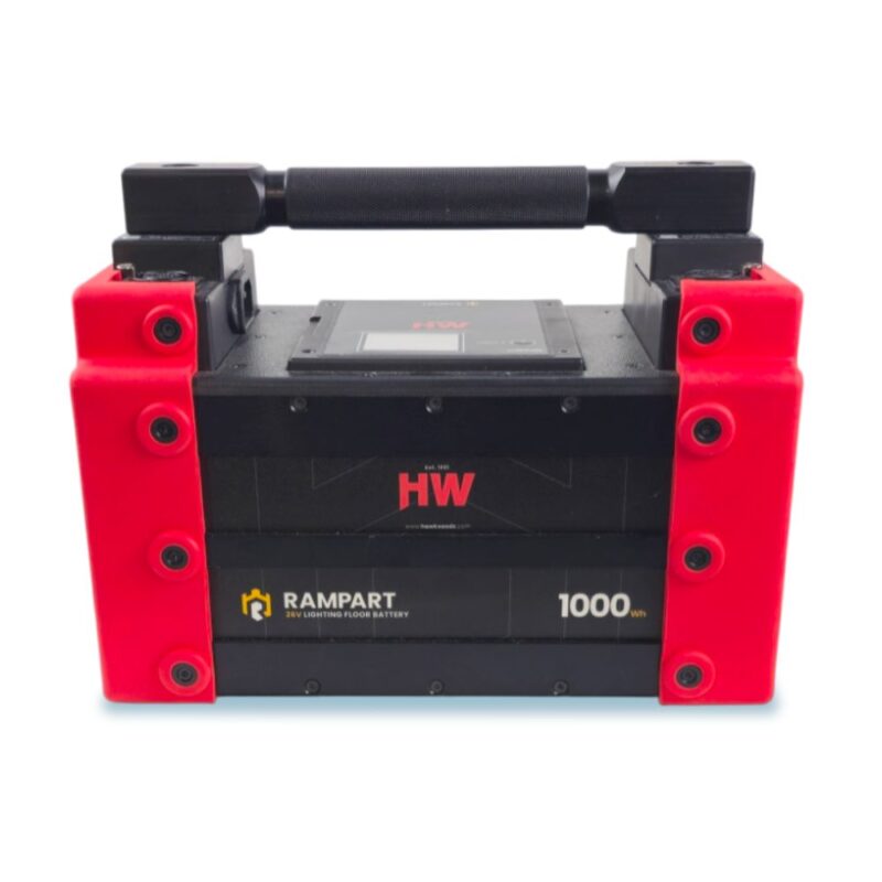 Hawk-Woods Rampart Floor Battery with Charger-PanaVision, 26V 1,000Wh, 14.4V Lith RAMP1000-XB-PV-14
