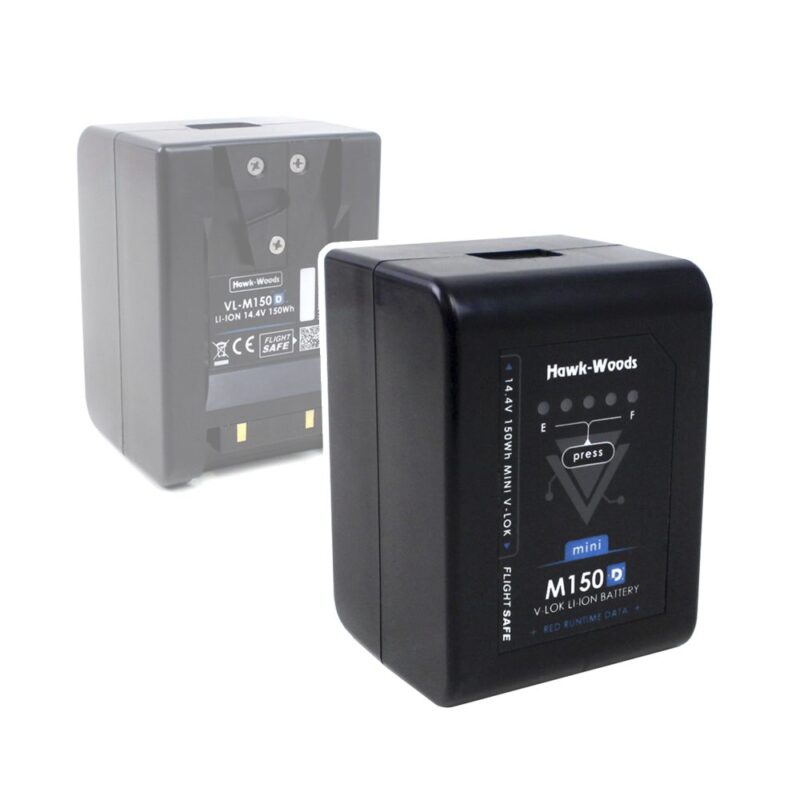 Hawk-Woods Mini V-Lok Data Lithium-Ion Battery (V-Mount, 14.4V, 150Wh) VL-M150D