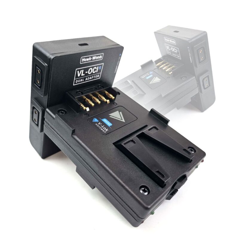 Hawk-Woods Mini V-Lok Hot-Swap Adapter with 4 D-Tap & 1 USB-C VL-OCIR