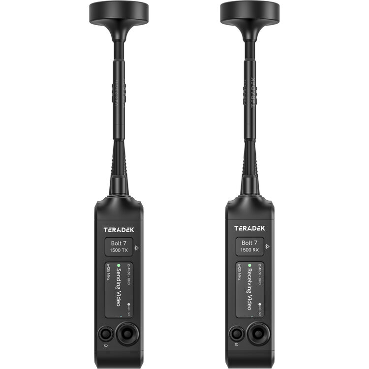 Teradek Bolt 7 Set Zero-Delay 4K Wireless Video Transmitter and Receiver (1500') 10-2710