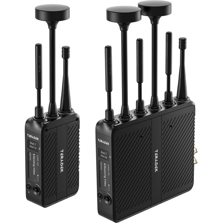 Teradek Bolt 7 Set Zero-Delay 4K Wireless Video Transmitter and Receiver (Max Range) 10-2720