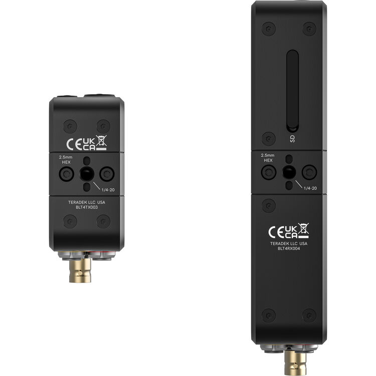 Teradek Bolt 7 Set Zero-Delay 4K Wireless Video Transmitter and Receiver (Max Range) 10-2720