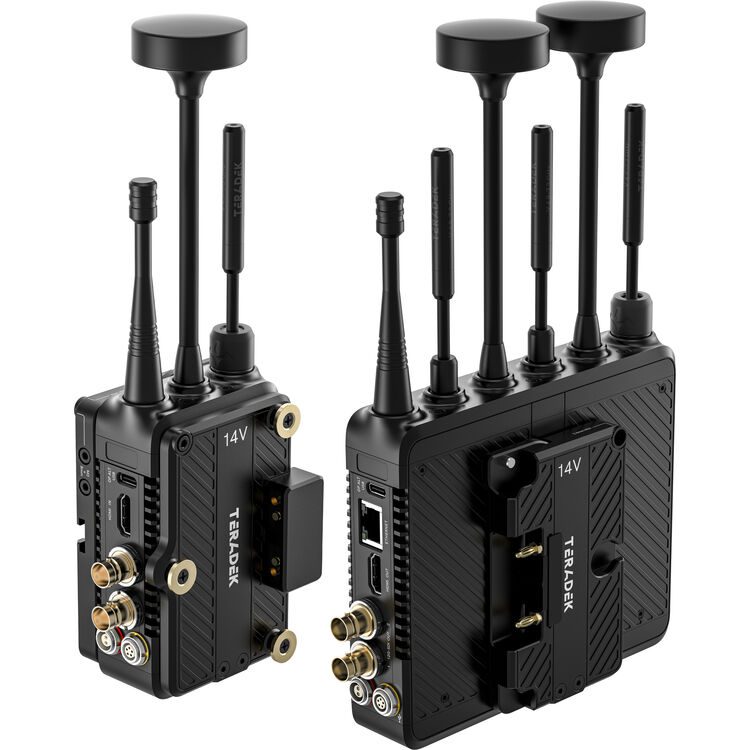 Teradek Bolt 7 Deulxe Set Zero-Delay 4K Wireless Video Transmitter and Receiver (G-Mount. Max Range) 10-2720-G