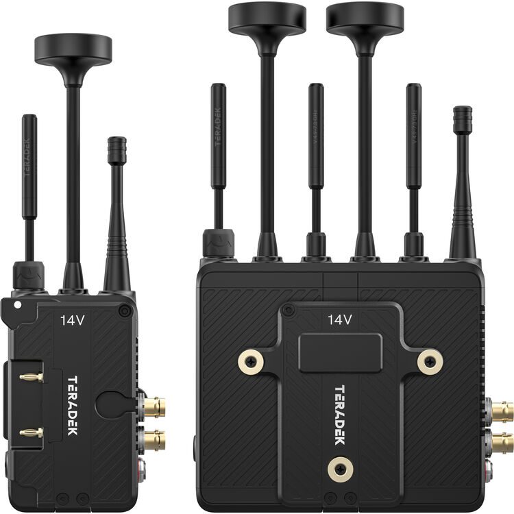 Teradek Bolt 7 Deulxe Set Zero-Delay 4K Wireless Video Transmitter and Receiver (G-Mount. Max Range) 10-2720-G