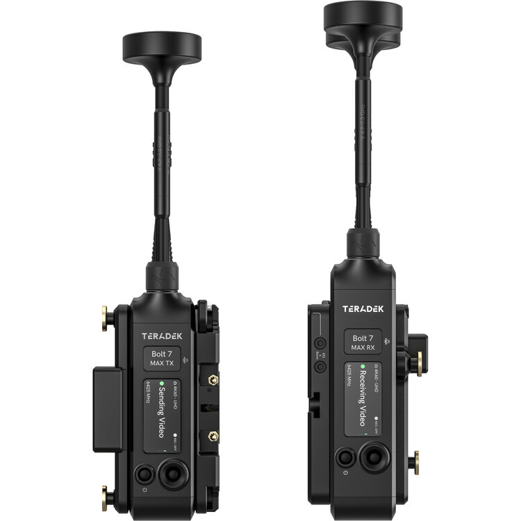 Teradek Bolt 7 Deulxe Set Zero-Delay 4K Wireless Video Transmitter and Receiver (G-Mount. Max Range) 10-2720-G