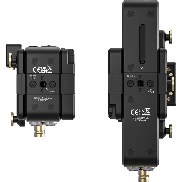 Teradek Bolt 7 Deulxe Set Zero-Delay 4K Wireless Video Transmitter and Receiver (G-Mount. Max Range) 10-2720-G