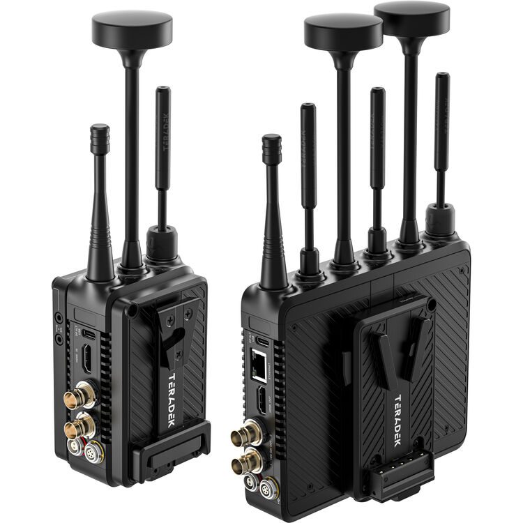 Teradek Bolt 7 Deulxe Set Zero-Delay 4K Wireless Video Transmitter and Receiver (V-Mount. Max Range) 10-2720-V