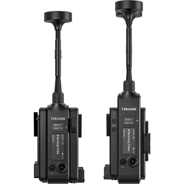 Teradek Bolt 7 Deulxe Set Zero-Delay 4K Wireless Video Transmitter and Receiver (V-Mount. Max Range) 10-2720-V
