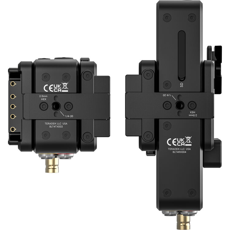 Teradek Bolt 7 Deulxe Set Zero-Delay 4K Wireless Video Transmitter and Receiver (V-Mount. Max Range) 10-2720-V