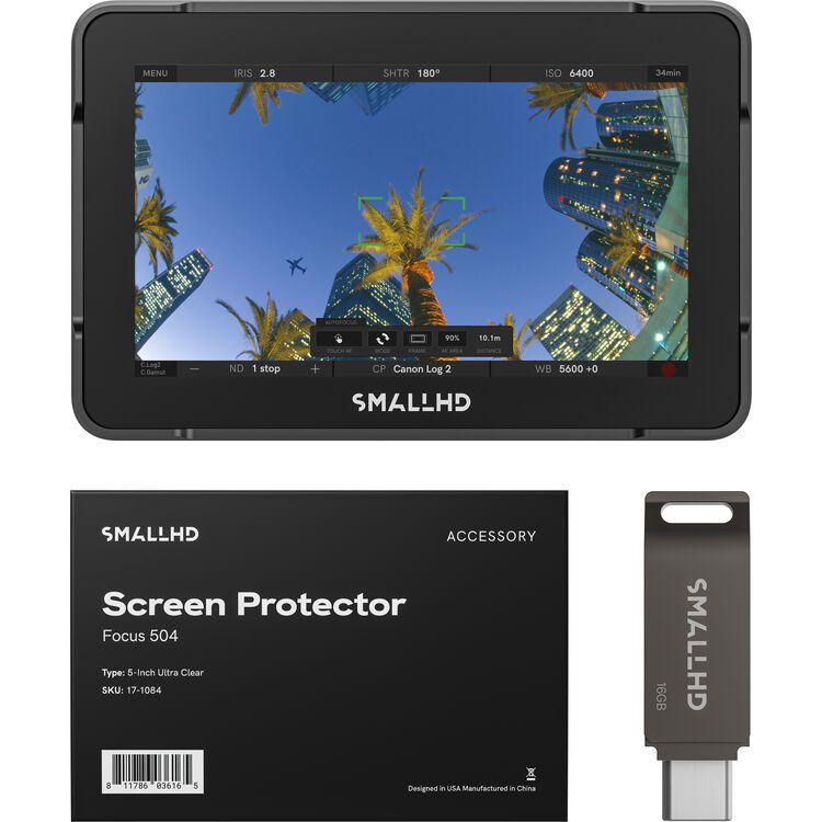 SmallHD Focus 504 5" On-Camera Monitor 16-0520